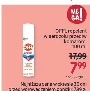 Rossmann Spray przeciw owadom off! protect oferta