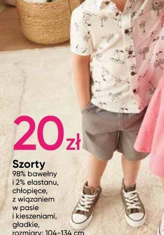 Pepco Szorty chłopięce rozm. 104-134 cm oferta
