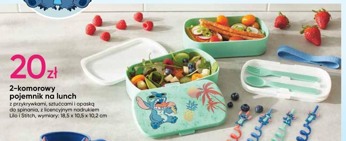 Pepco Pojemnik na lunch 18.5 x 10.5 10.2 cm oferta