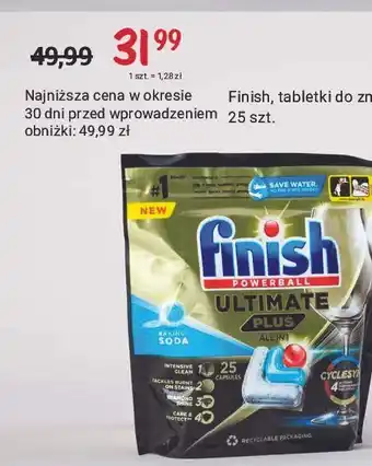 Rossmann Tabletki do zmywarek finish ultimate plus oferta