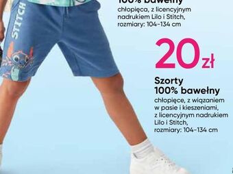 Pepco Szorty lilo i stitch rozm. 104-134 cm oferta