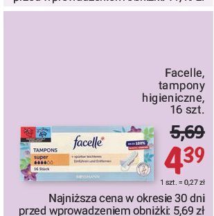 Rossmann Tampony super facelle oferta
