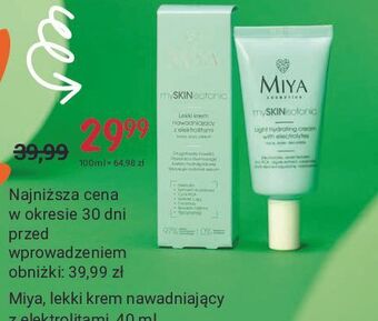 Rossmann Krem do twarzy miya my skin isotonic oferta