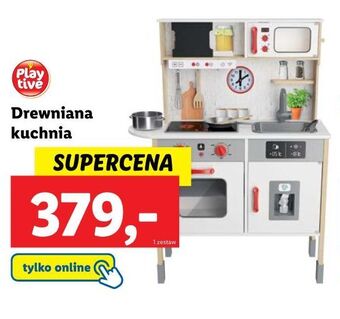 Lidl Kuchnia drewniana playtive oferta