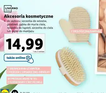 Lidl Gąbka do mycia ciała livarno home oferta