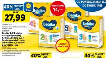 Lidl Mleko 3r bebiko junior oferta