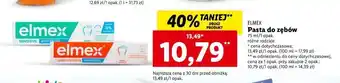 Lidl Pasta do zębów whitening elmex sensitive oferta