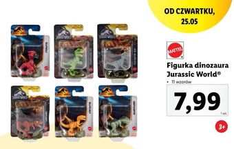 Lidl Figurka jurassic world mattel oferta