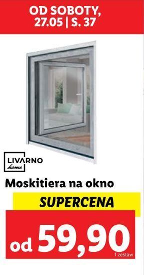 Lidl Moskitiera 130 x 220 cm livarno home oferta