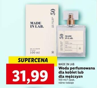 Woda perfrumowana 50 made in lab