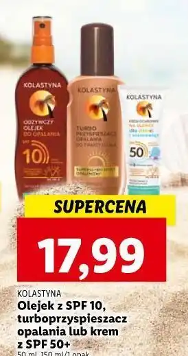 Lidl Przyspieszacz opalania turbo kolastyna protect beauty oferta