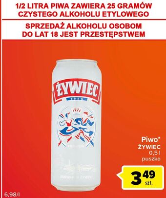 Globi Piwo żywiec jasne pełne oferta