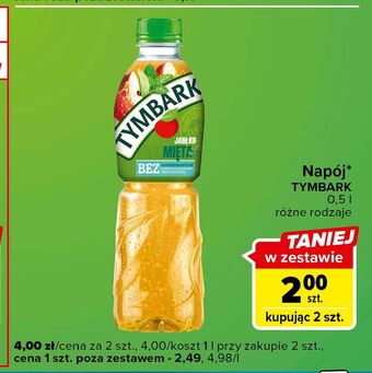 Carrefour Express Napój jabłko-mięta tymbark 1936 oferta