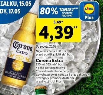 Lidl Piwo corona extra oferta