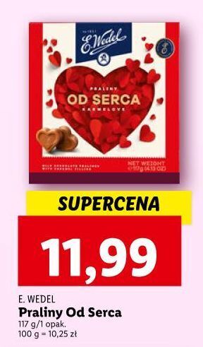 Lidl Bombonierka e. wedel od serca oferta