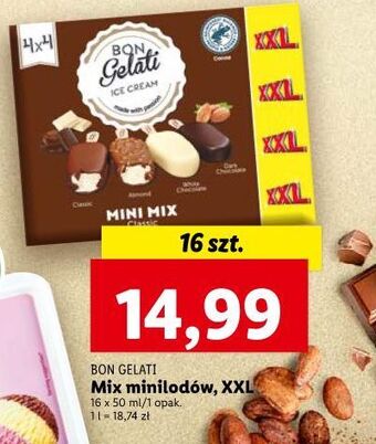 Lidl Lody mix bon gelati oferta