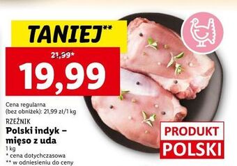 Lidl Mięso z uda indyka rzeźnik codzienna dostawa oferta