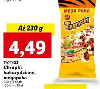 Chrupki kukurydziane tygryski