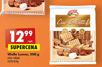 Biedronka Wafle Lumar, 500 g oferta