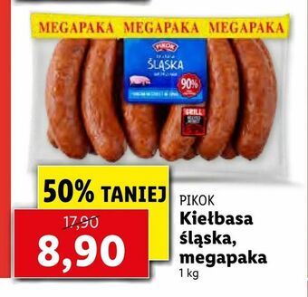Lidl Kiełbasa śląska, megapaka oferta