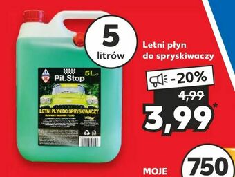 Kaufland Letni płyn do spryskiwaczy oferta