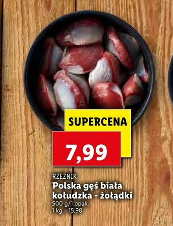 Lidl Polska gęś biała kołudzka - żołądki oferta