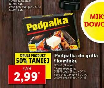 Lidl Podpałka do grilla i kominka oferta