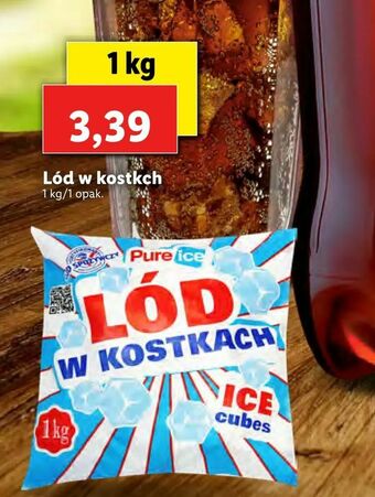 Lidl Lód w kostkch oferta