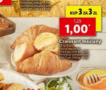 Lidl Croissant maślany oferta
