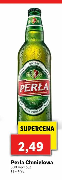 Lidl Perła Chmielowa oferta