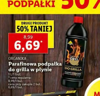 Lidl Parafinowa podpałka do grilla w płynie oferta