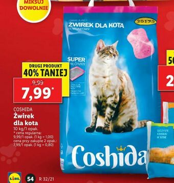 Lidl Żwirek dla kota oferta