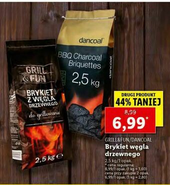 Lidl Brykiet węgla drzewnego oferta
