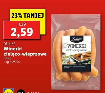 Lidl Winerki cielęco-wieprzowe oferta