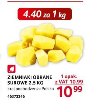 Selgros ZIEMNIAKI OBRANE SUROWE 2,5 KG oferta