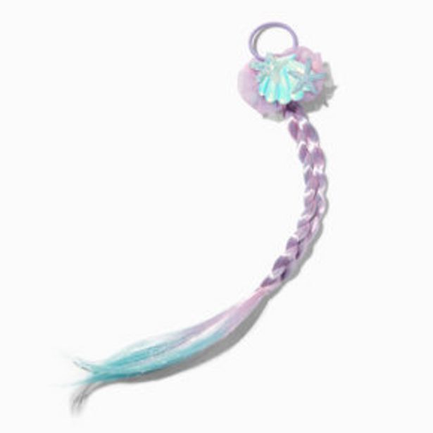 Claire's Claire's club light purple mermaid faux hair tie oferta
