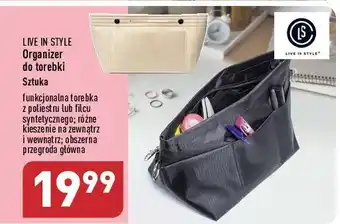 ALDI Organizer do torebki oferta