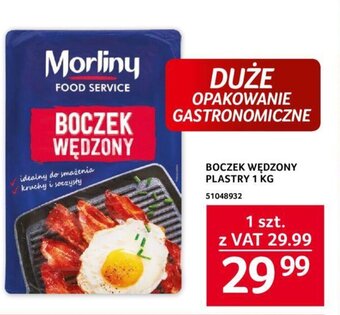 Selgros BOCZEK WĘDZONY PLASTRY 1 KG oferta