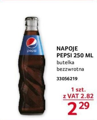 Selgros NAPOJE PEPSI 250 ML oferta