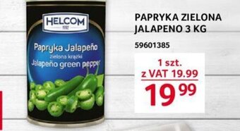 Selgros PAPRYKA ZIELONA JALAPENO 3 KG oferta