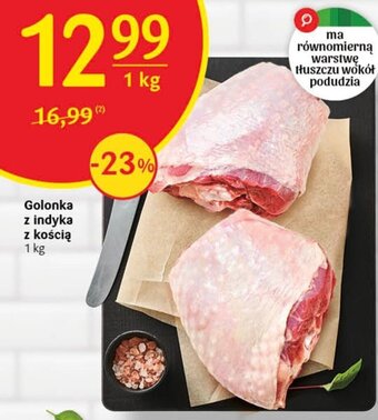 Delikatesy Centrum Golonka z indyka z kością 1 kg oferta