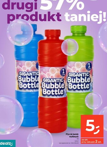 Dealz Płyn do baniek mydlanych oferta