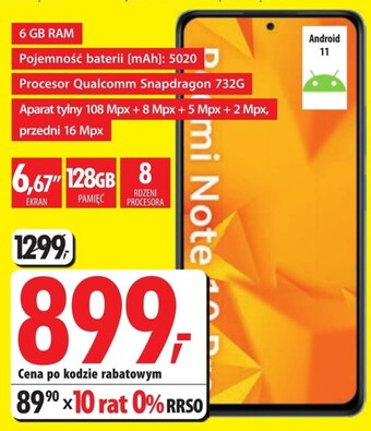 Media Expert Smartfon redmi oferta
