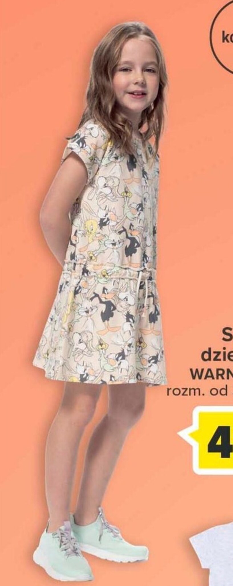 Carrefour Sukienka dziewczęca oferta