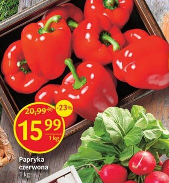Delikatesy Centrum Papryka czerwona 1 kg oferta