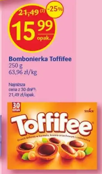 Delikatesy Centrum Strock Toffifee Bombonierka 250 g oferta