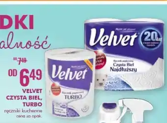 SuperPharm Velvet Czysta Biel lub Turbo ręczniki kuchenne oferta