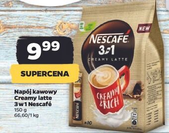 Netto Kawa nescafe 3in1 creamy latte oferta