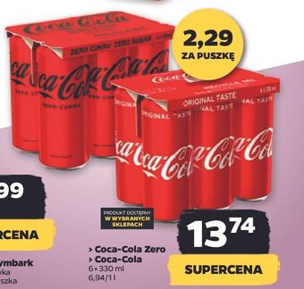 Netto Napój coca-cola oferta