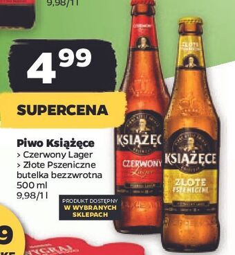 Piwo książęce złote pszeniczne